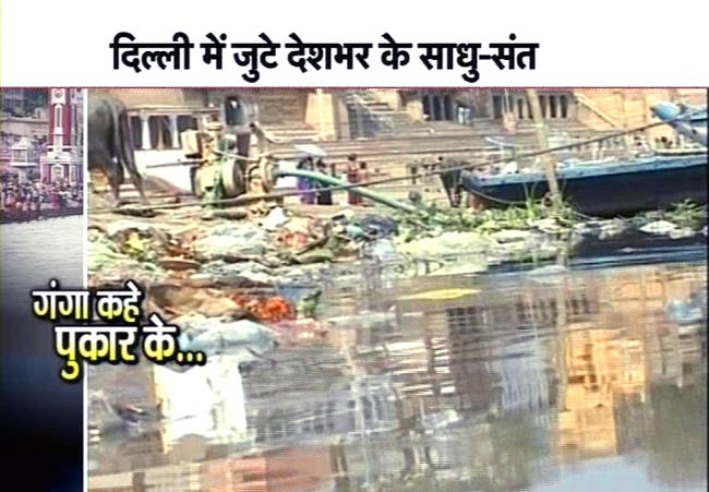 दिल्‍ली में गूंजी 'गंगा बचाओ' की मांग