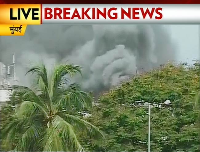 देखिए मुंबई के मंत्रालय में कैसी लगी भीषण आग
