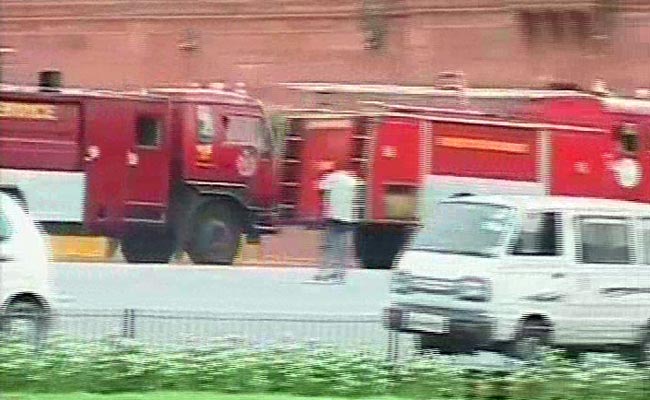 नार्थ ब्‍लॉक में गृह मंत्रालय के दफ्तर में लगी आग