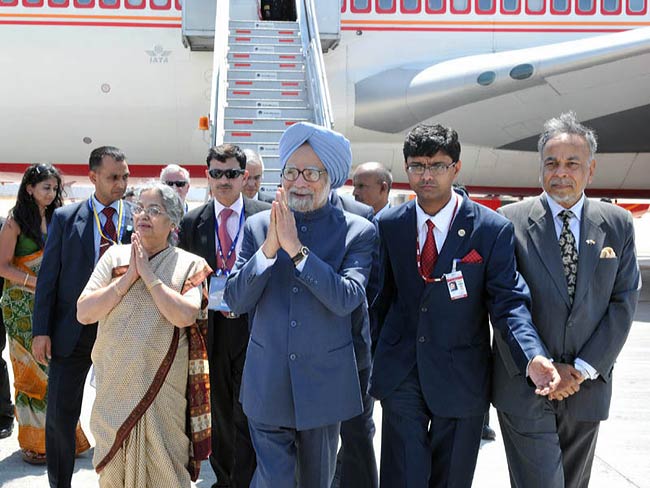 जी-20 शिखर सम्मेलन में प्रधानमंत्री मनमोहन सिंह