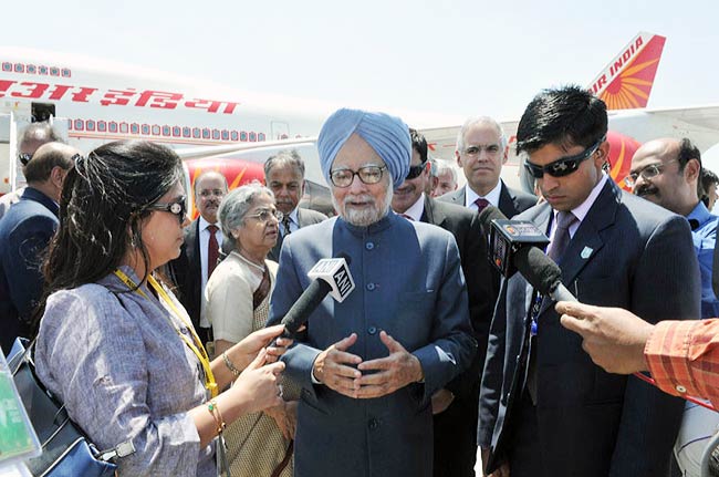 जी-20 शिखर सम्मेलन में प्रधानमंत्री मनमोहन सिंह