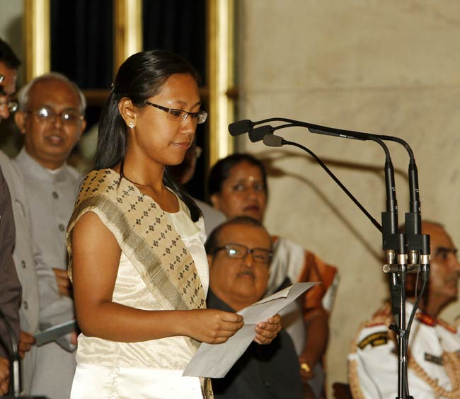 अगाथा संगमा को जन्‍मदिन की शुभकामनाएं