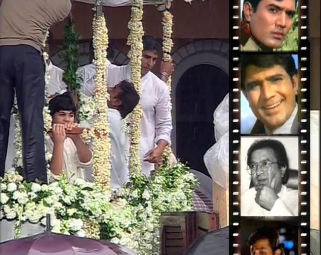राजेश खन्ना का अंतिम सफर | अनदेखी तस्वीरें