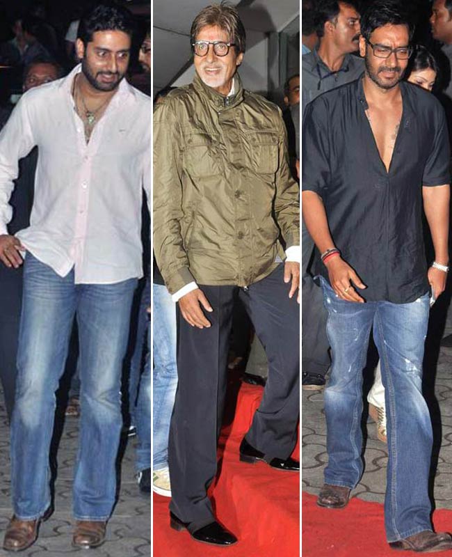 'बोल बच्‍चन' के बोल सुनने पहुंचा बॉलीवुड | देखें बोल बच्‍चन