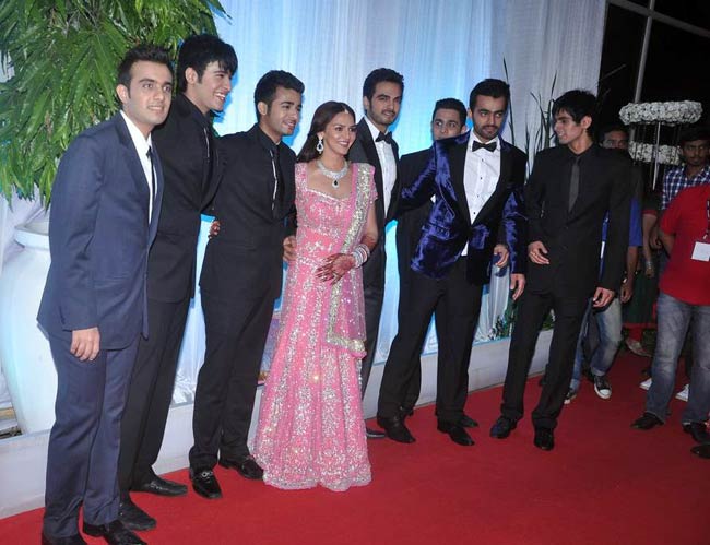 ईशा देओल-भरत तख्तानी की रिसेप्शन पार्टी  | शादी का एलबम