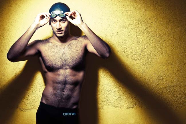 भारतीय तैराकों का अनोखा फोटोशूट