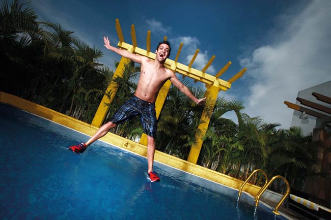 भारतीय तैराकों का अनोखा फोटोशूट