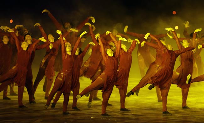 तस्वीरों में देखें लंदन ओलंपिक का उद्घाटन समारोह