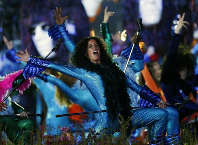 तस्वीरों में देखें लंदन ओलंपिक का उद्घाटन समारोह