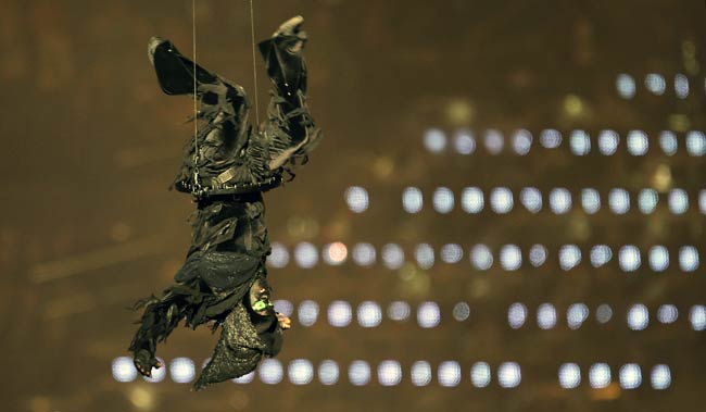 तस्वीरों में देखें लंदन ओलंपिक का उद्घाटन समारोह