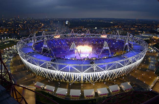 तस्वीरों में देखें लंदन ओलंपिक का उद्घाटन समारोह