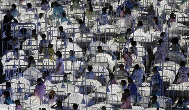 तस्वीरों में देखें लंदन ओलंपिक का उद्घाटन समारोह