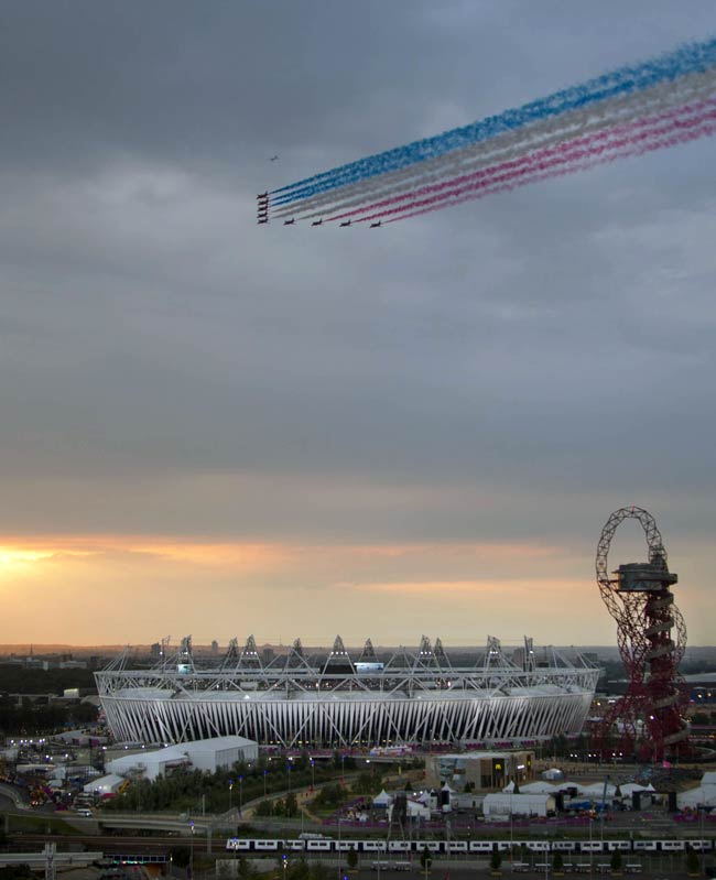 तस्वीरों में देखें लंदन ओलंपिक का उद्घाटन समारोह