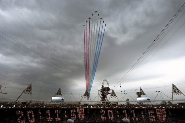 तस्वीरों में देखें लंदन ओलंपिक का उद्घाटन समारोह