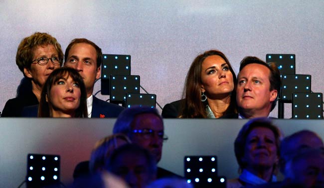 लंदन ओलंपिक के उद्घाटन पर पहुंचे दिग्‍गज