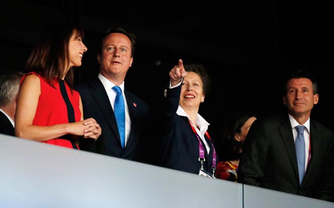 लंदन ओलंपिक के उद्घाटन पर पहुंचे दिग्‍गज