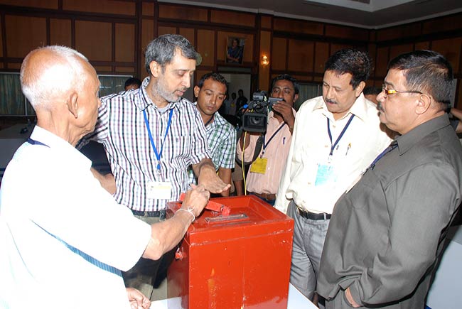 देश के 14वें राष्ट्रपति चुनाव के लिए मतदान संपन्न