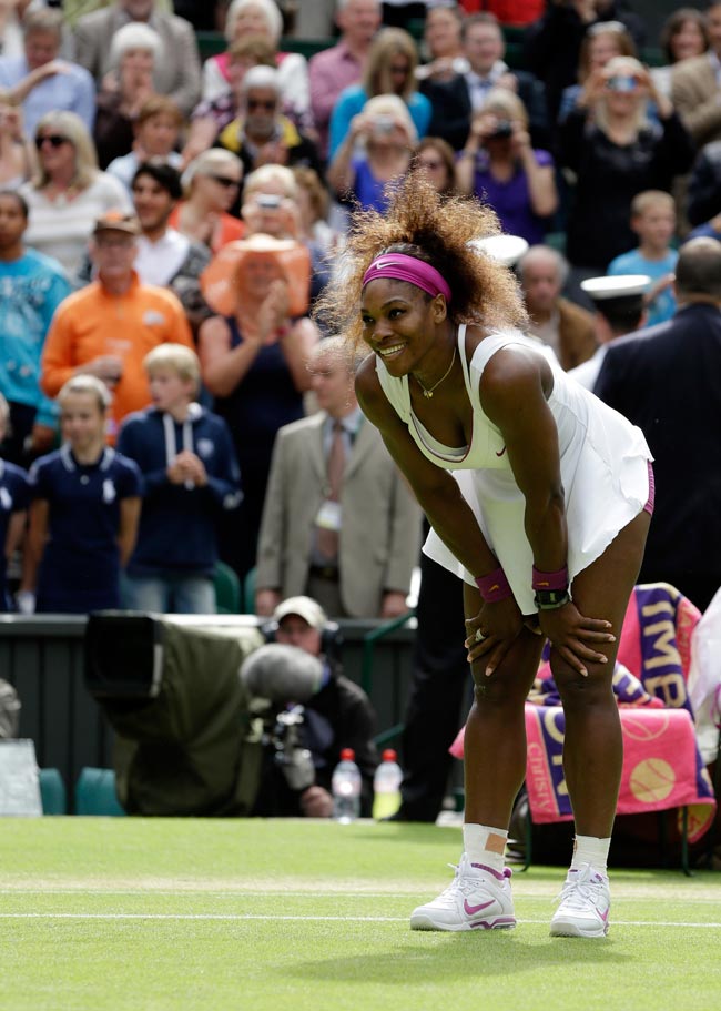 सेरेना के सिर सजा विम्‍बलडन का ताज | विंबलडन में सचिन