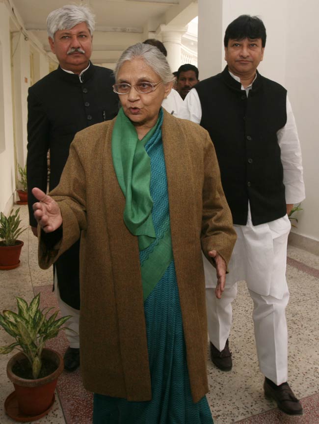 तस्‍वीरों में जानिए कौन हैं शीला दीक्षित