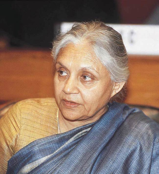 तस्‍वीरों में जानिए कौन हैं शीला दीक्षित