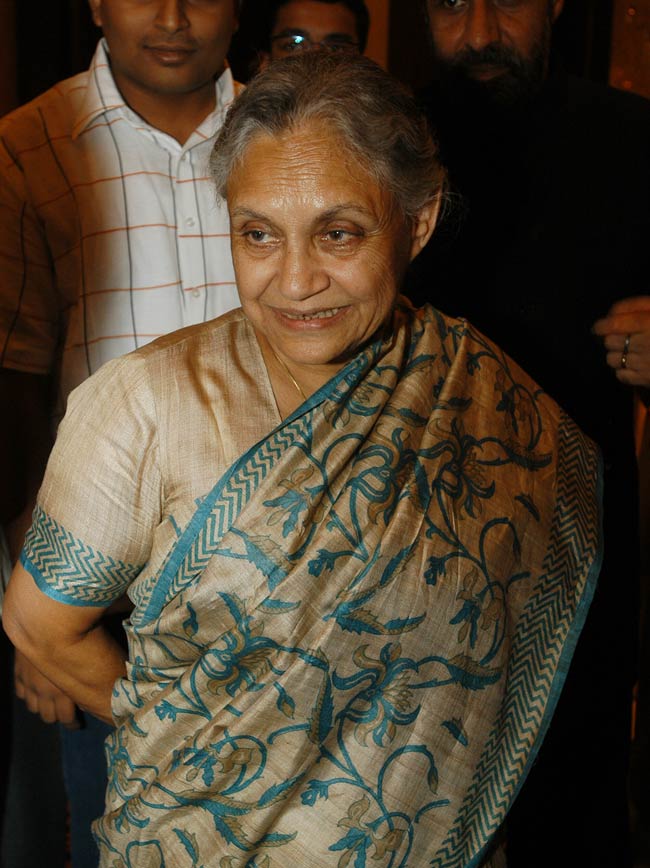 तस्‍वीरों में जानिए कौन हैं शीला दीक्षित