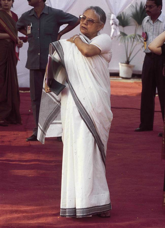 तस्‍वीरों में जानिए कौन हैं शीला दीक्षित