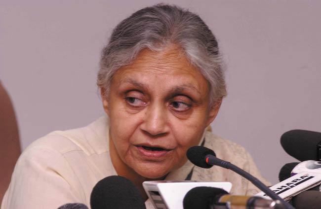 तस्‍वीरों में जानिए कौन हैं शीला दीक्षित