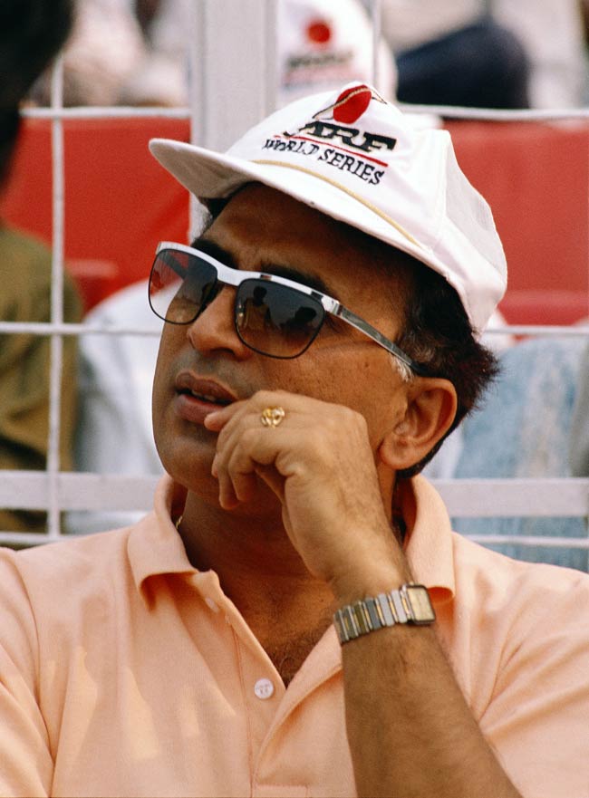 'लिटिल मास्टर' सुनील गावस्‍कर की अनदेखी तस्वीरें