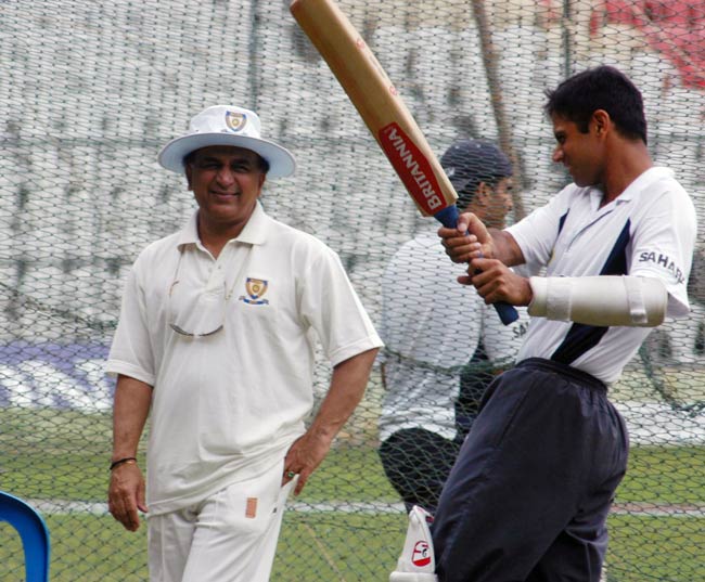 'लिटिल मास्टर' सुनील गावस्‍कर की अनदेखी तस्वीरें