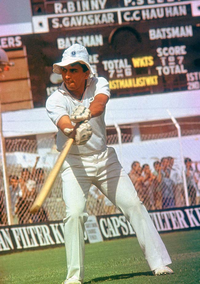 'लिटिल मास्टर' सुनील गावस्‍कर की अनदेखी तस्वीरें