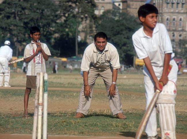 'लिटिल मास्टर' सुनील गावस्‍कर की अनदेखी तस्वीरें