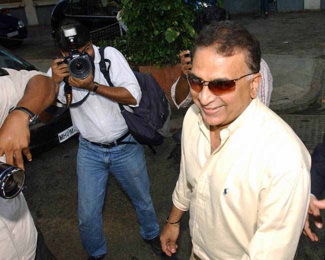 'लिटिल मास्टर' सुनील गावस्‍कर की अनदेखी तस्वीरें