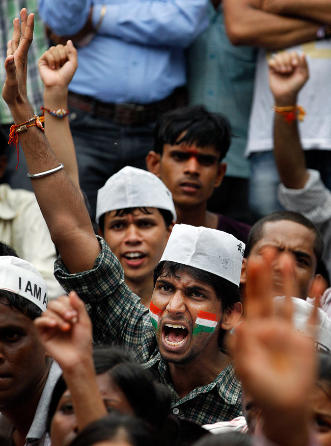 अनशन के 9वें दिन की तस्वीरें | फोटो: 8th Day