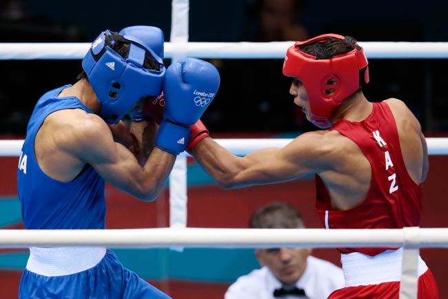 लंदन ओलंपिक: 7वें दिन की खास तस्‍वीरें