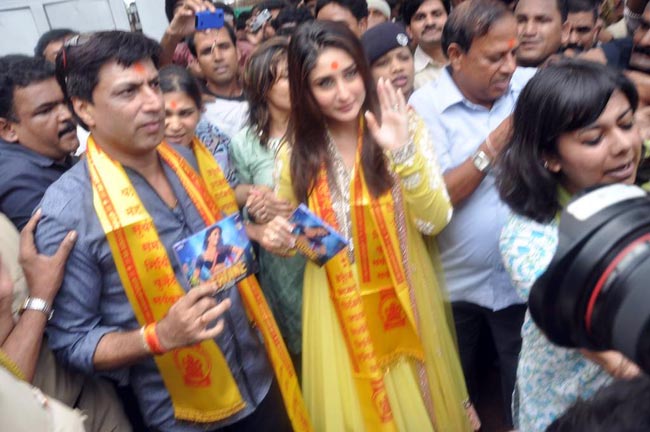 सिद्धि विनायक के दर पर 'हीरोइन' का म्यूजिक लॉन्च | विशेष कवरेज