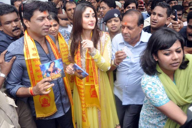 सिद्धि विनायक के दर पर 'हीरोइन' का म्यूजिक लॉन्च | विशेष कवरेज