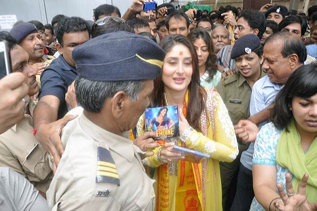 सिद्धि विनायक के दर पर 'हीरोइन' का म्यूजिक लॉन्च | विशेष कवरेज