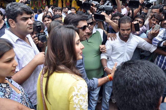 सिद्धि विनायक के दर पर 'हीरोइन' का म्यूजिक लॉन्च | विशेष कवरेज