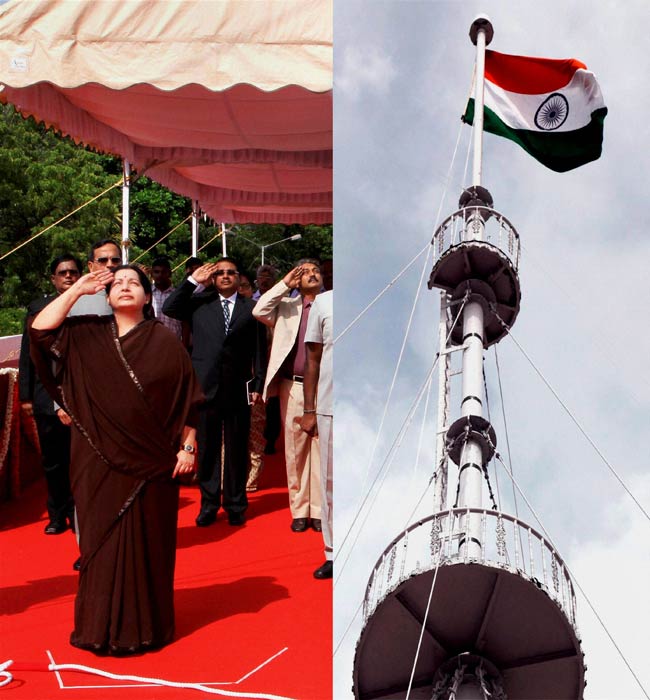 66वें स्वतंत्रता दिवस पर देश पर चढ़ा आजादी का रंग