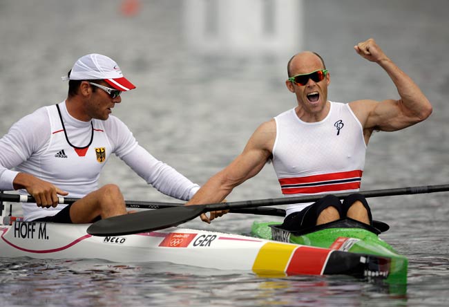 लंदन ओलंपिक: 12वें दिन की खास तस्‍वीरें