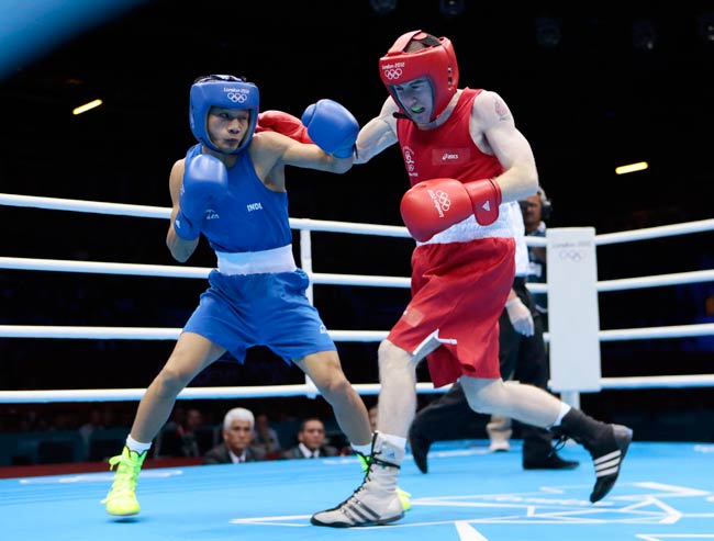 क्‍वार्टर फाइनल में हारकर ओलंपिक से बाहर हुए देवेंद्रो