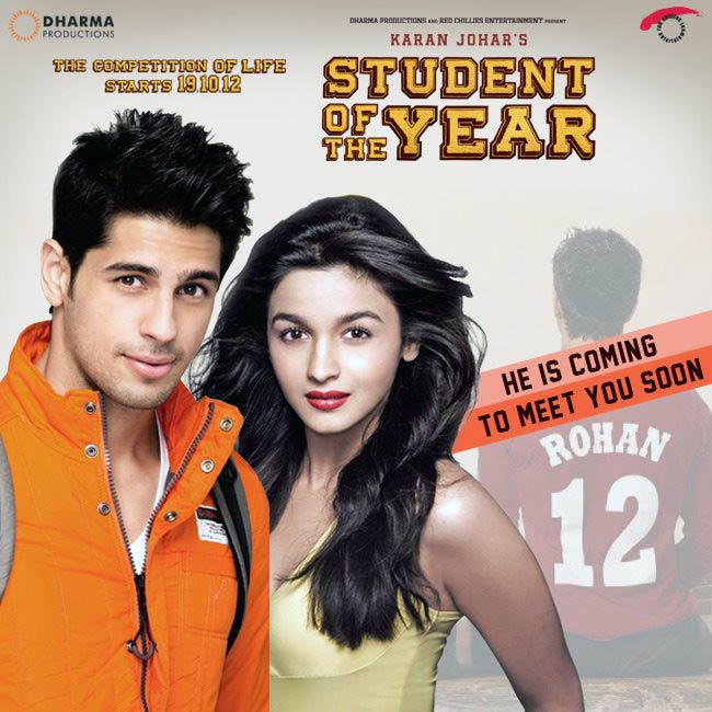 'स्टूडेंट ऑफ द ईयर' का फर्स्ट लुक | बॉलीवुड की हसीन परियां