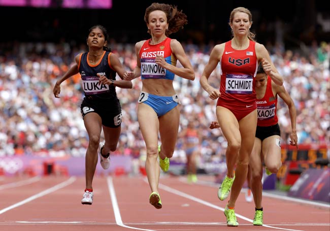 लंदन ओलंपिक: 12वें दिन की खास तस्‍वीरें