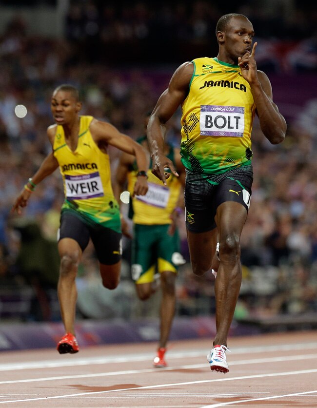 200 मीटर में स्वर्ण जीत उसैन बोल्ट ने रचा इतिहास