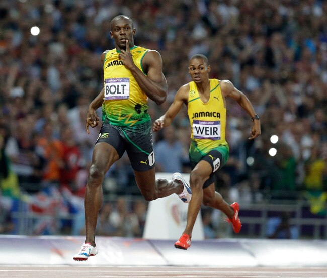 200 मीटर में स्वर्ण जीत उसैन बोल्ट ने रचा इतिहास