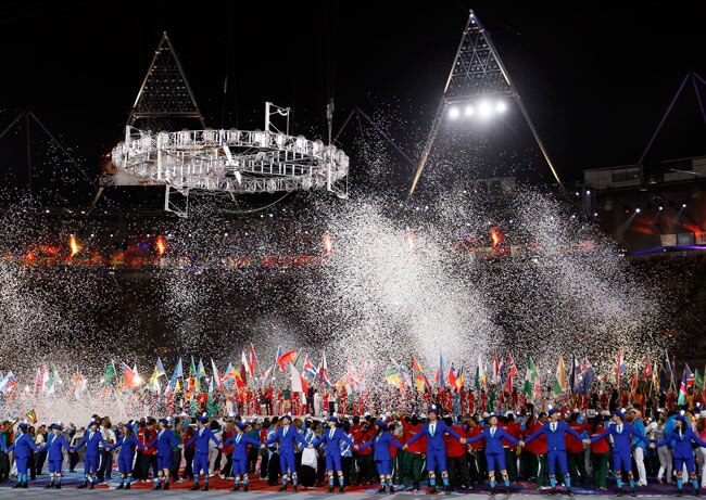 संगीतमय समारोह के साथ लंदन ओलंपिक का समापन