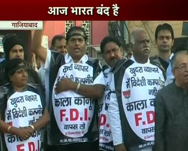 देशव्यापी बंद से अस्त-व्यस्त हुआ भारत