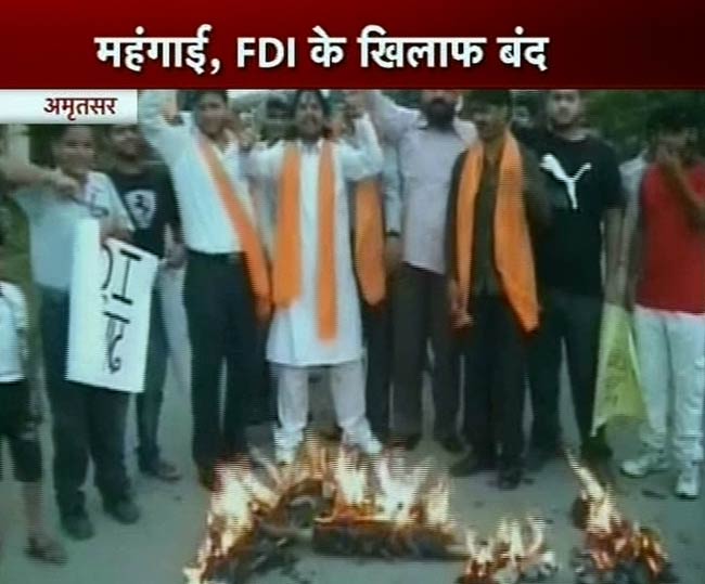 देशव्यापी बंद से अस्त-व्यस्त हुआ भारत