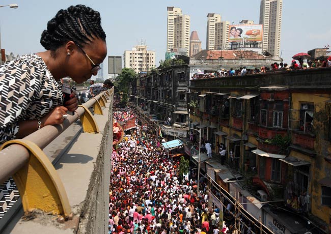 भक्‍तों ने दी गणपति को विदाई | गणेशोत्सव की धूम