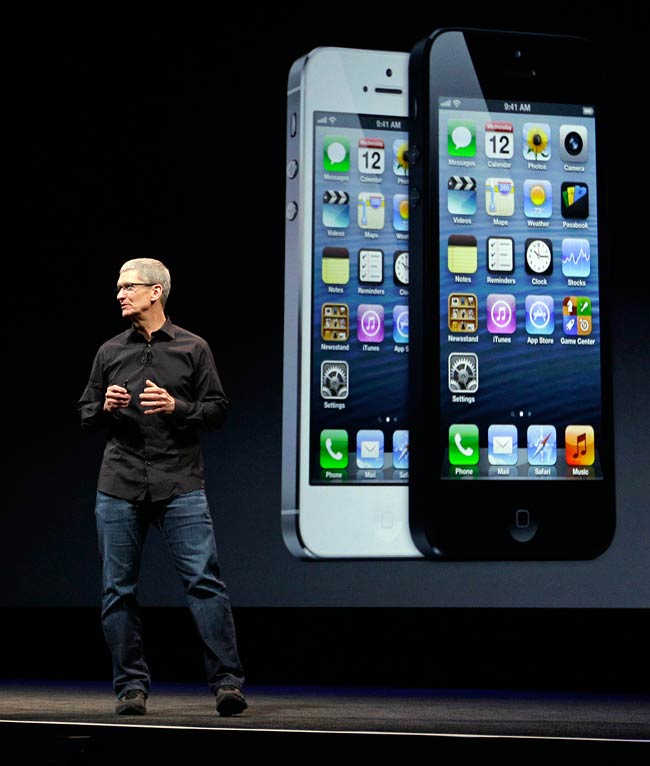 एप्पल iPhone-5 हुआ लॉन्च  | iPhone-5 की खासियत